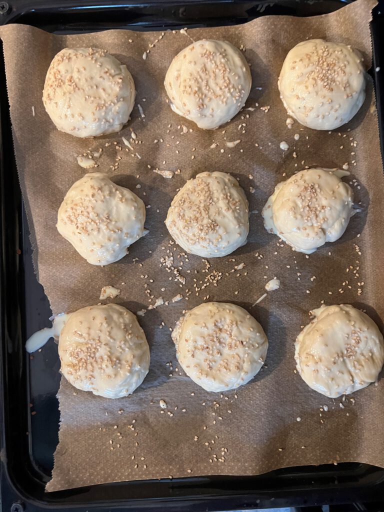Klassische Burger-Buns
