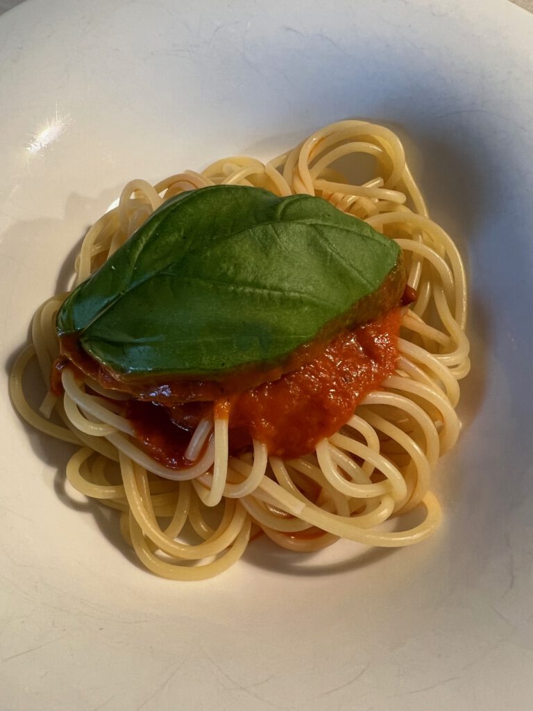 Basilikum-Tomaten-Sauce