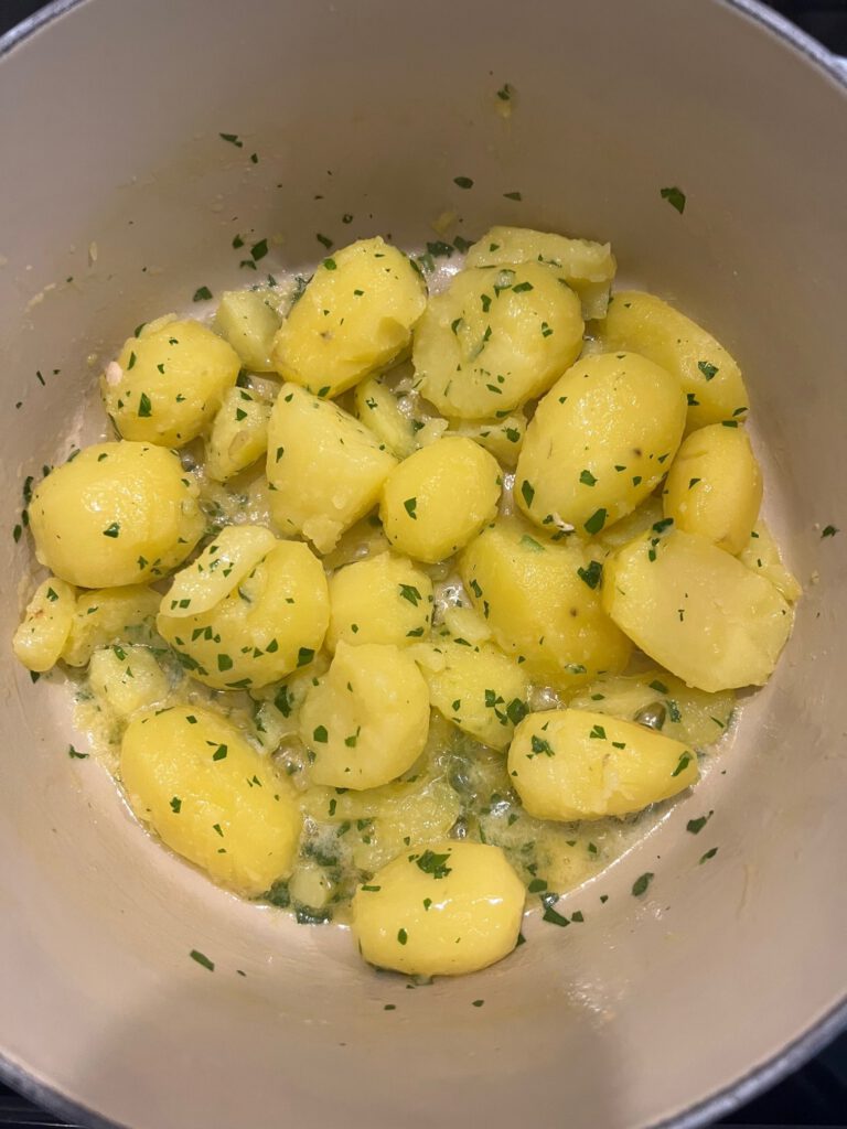 Forelle in Zitronen-Petersilien-Butter