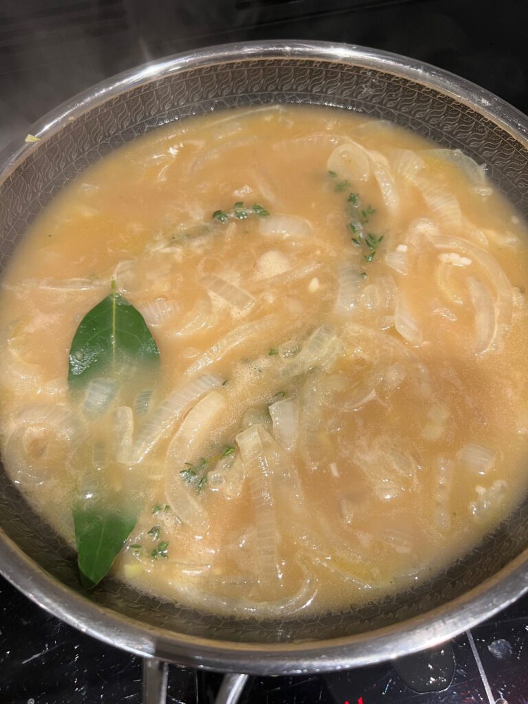 Französische Zwiebelsuppe