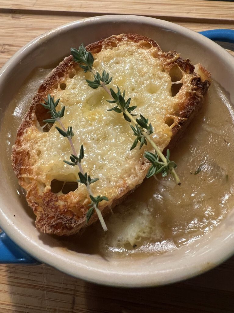 Französische Zwiebelsuppe