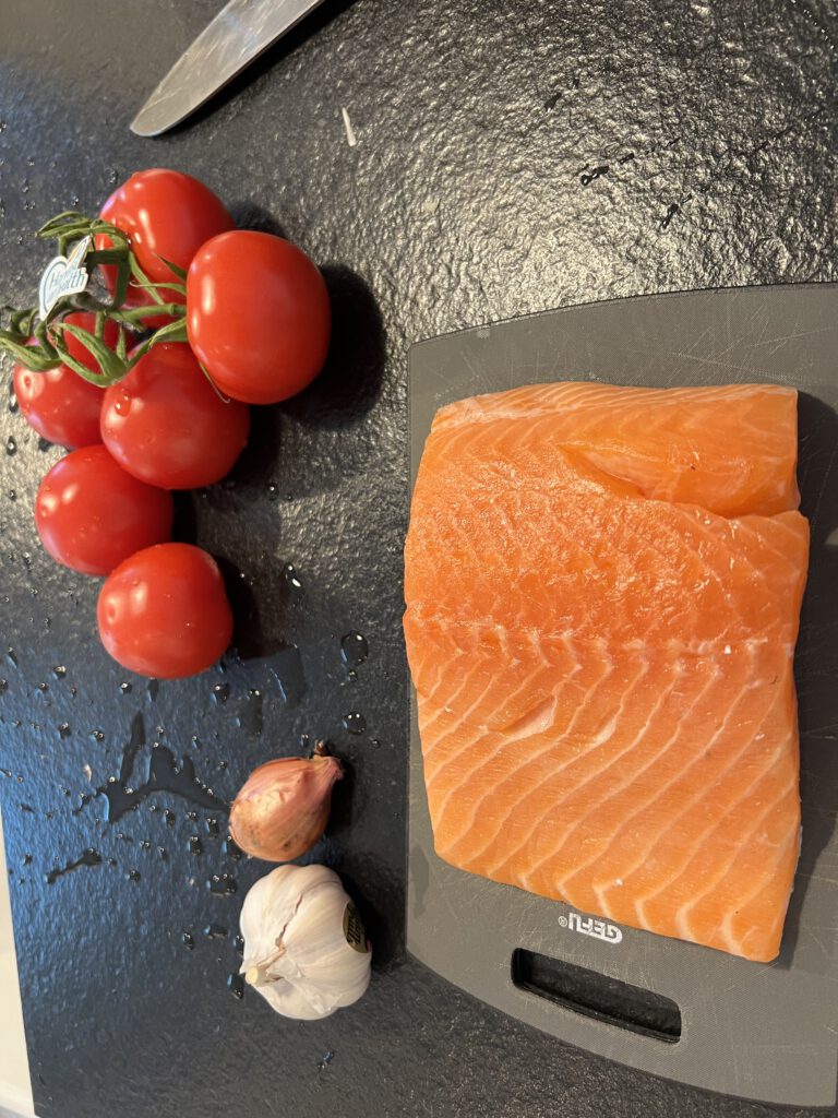 Pasta al salmone