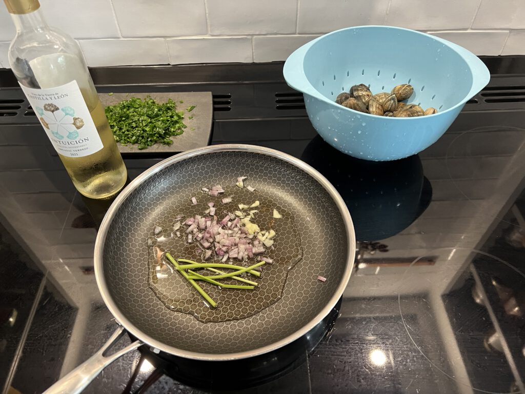 Spaghetti vongole