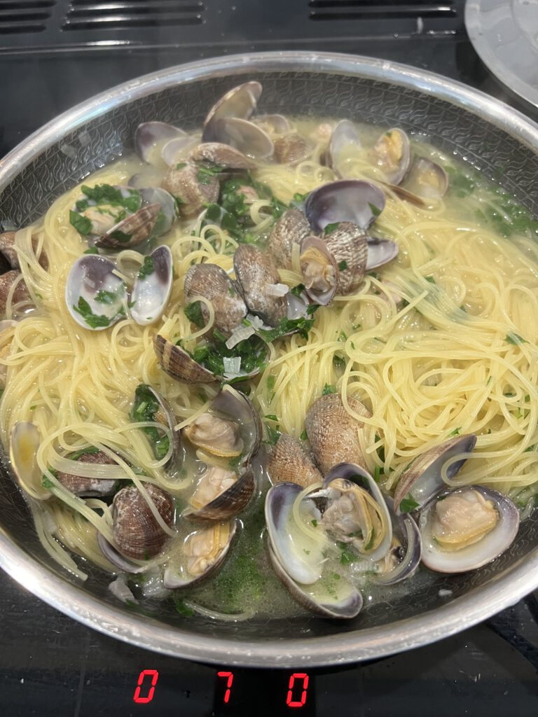 Spaghetti vongole