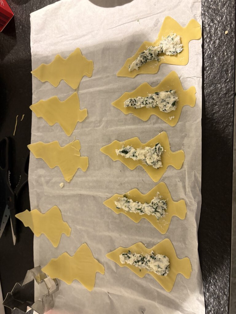 Weihnachtsravioli