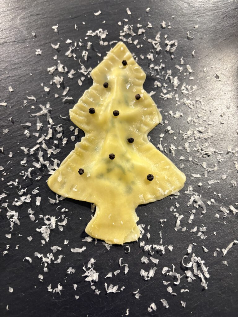 Weihnachtsravioli