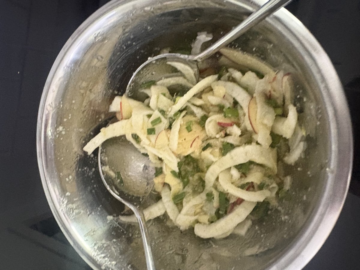 Fenchel-Apfel-Salat mit Parmesan