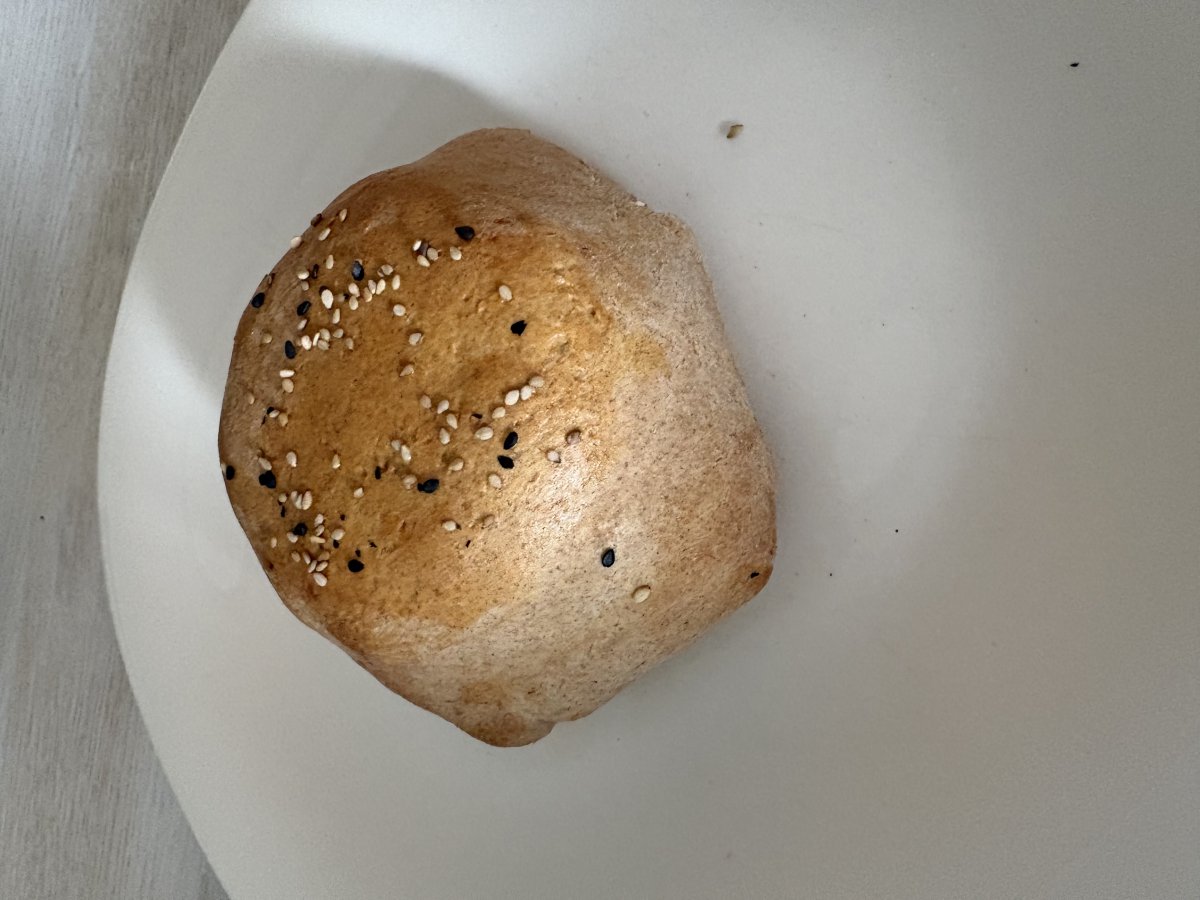 Burger eingebacken ins Brötchen