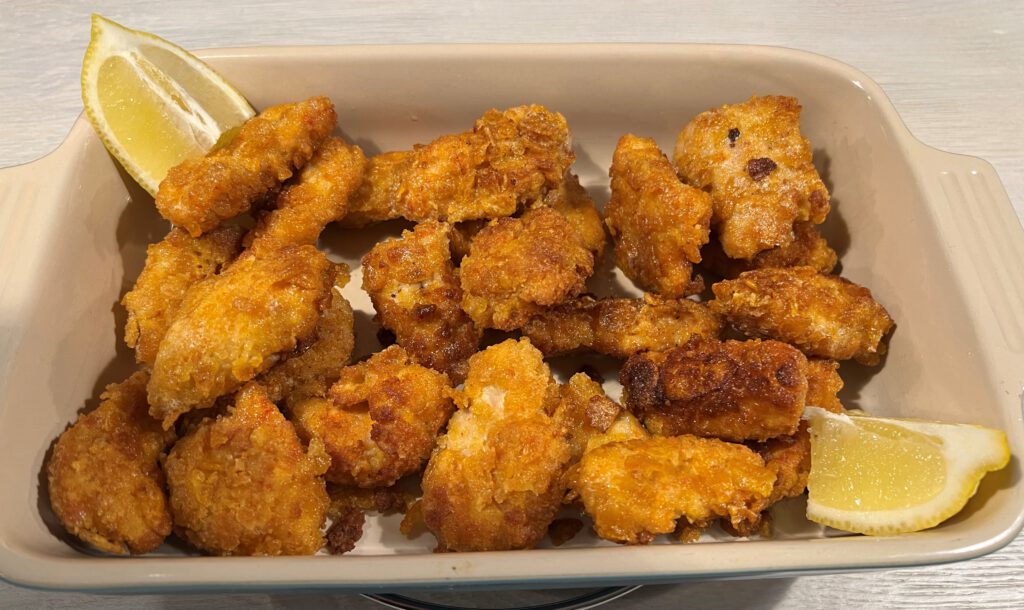 Chickenfingers mit Knusperpanade