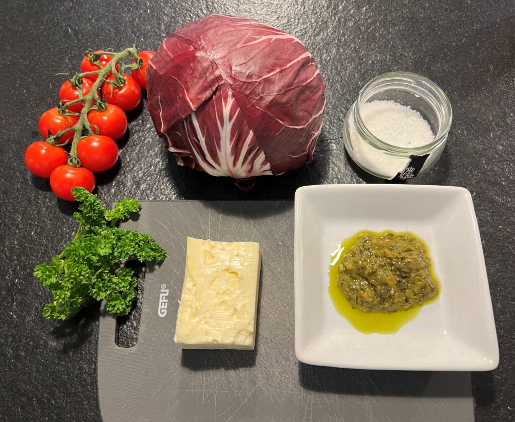 Radicchio di treviso e taleggio