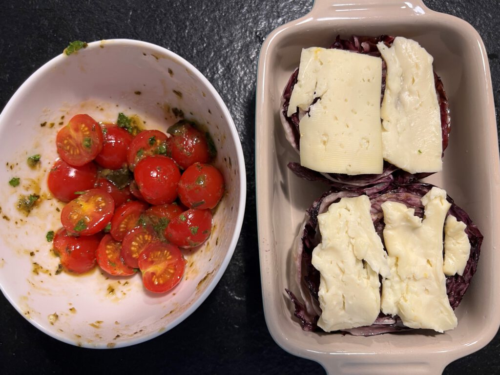 Radicchio di treviso e taleggio