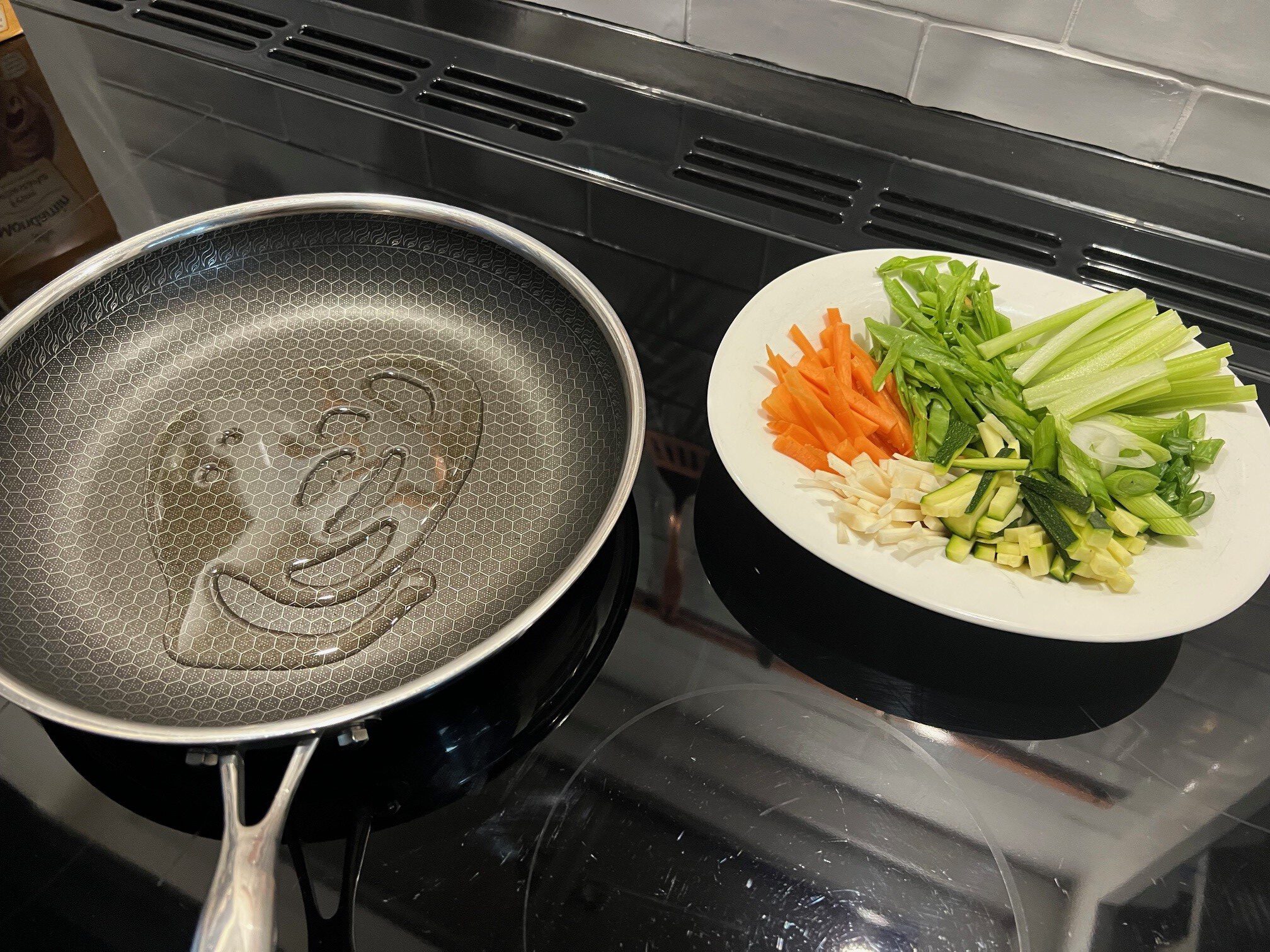 Woknudeln mit Gemüse