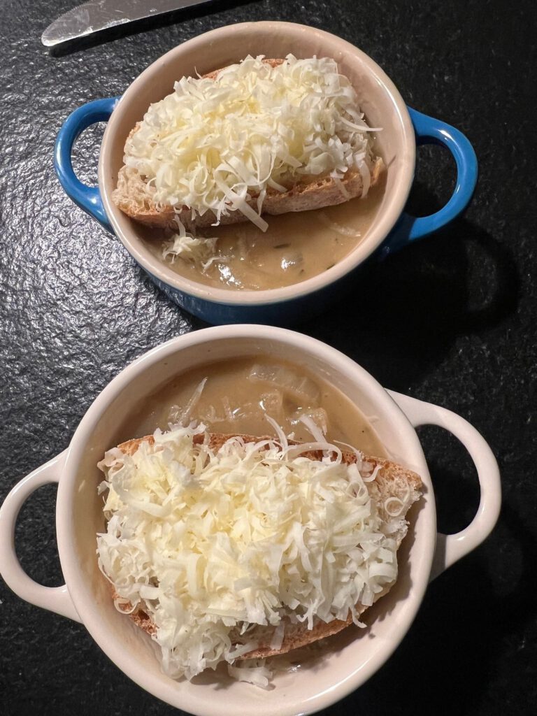Französische Zwiebelsuppe