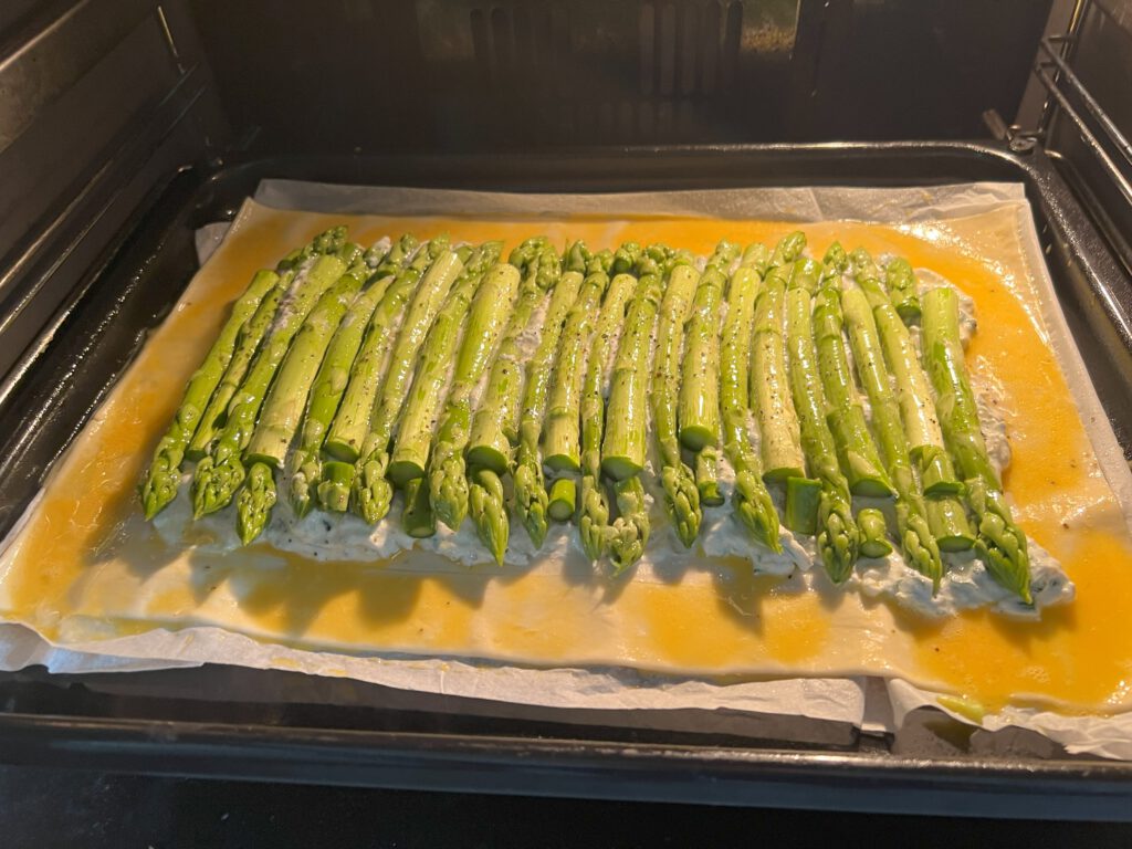 Spargel Tarte
