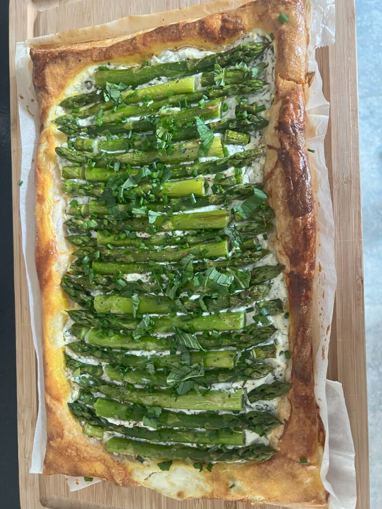 Spargel Tarte