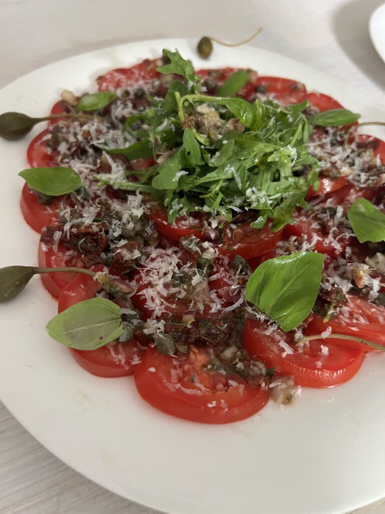 Tomaten-Carpaccio
