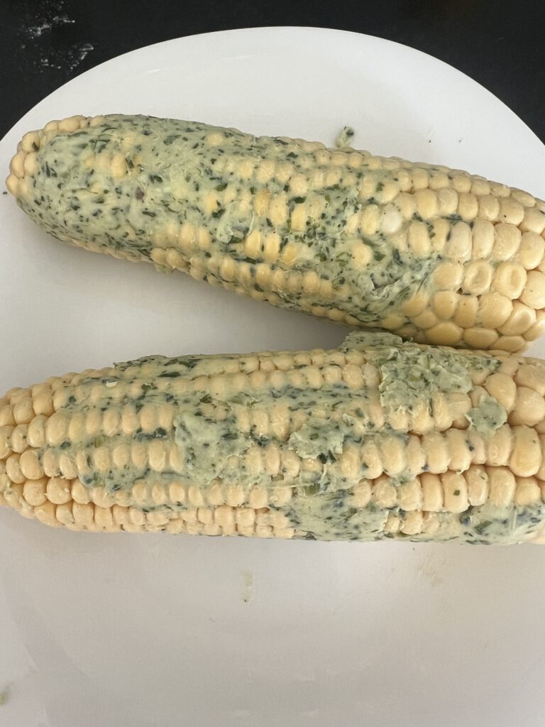 Kräuterbutter Maikolben