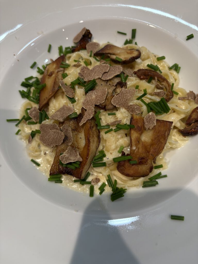 Pasta mit Steinpilzen