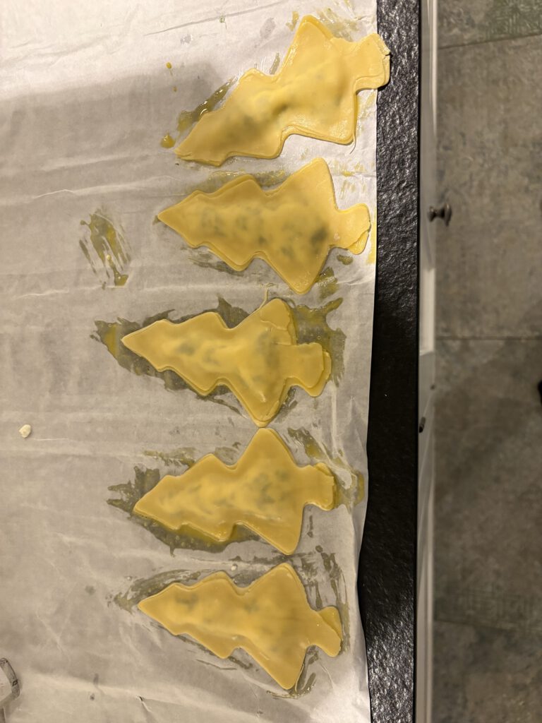 Weihnachtsravioli