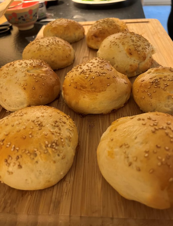 Klassische Burger-Buns