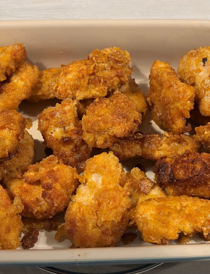 Chickenfingers mit Knusperpanade