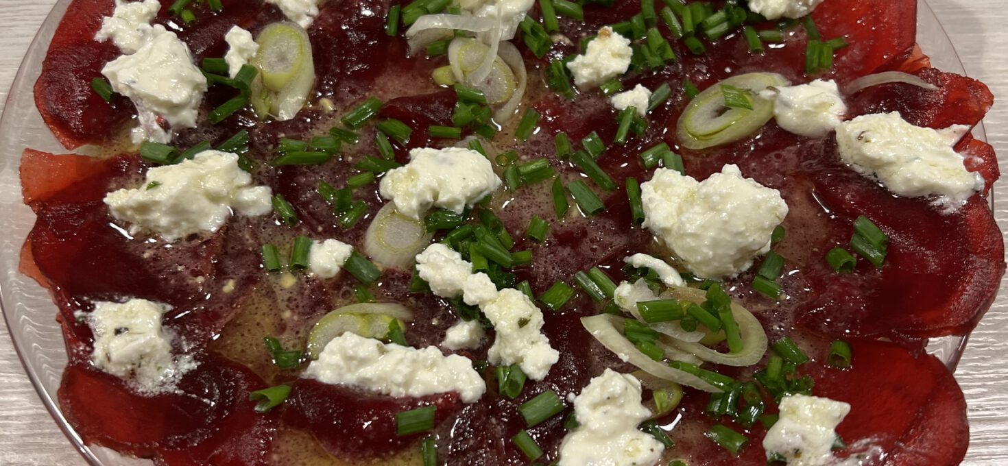 Rote Beete Carpaccio