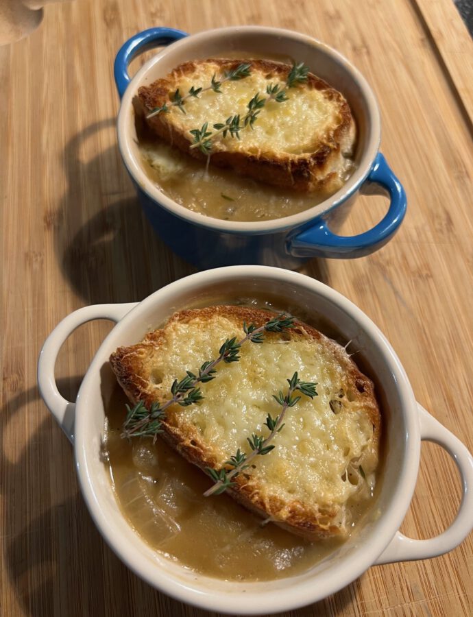Französische Zwiebelsuppe