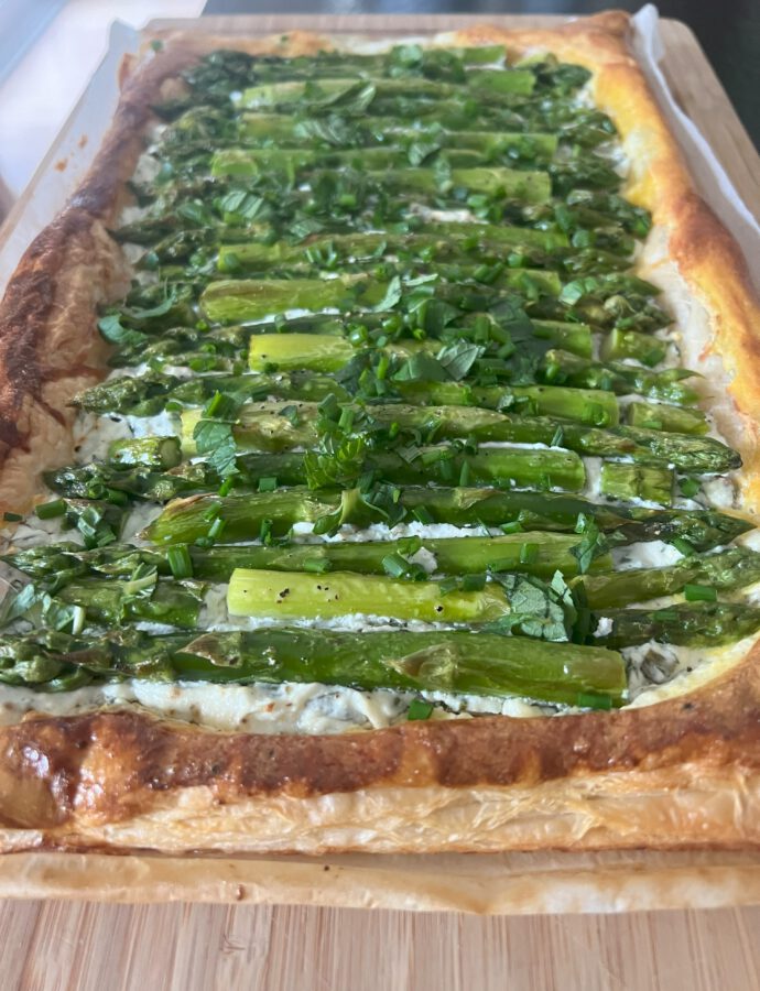 Spargel Tarte