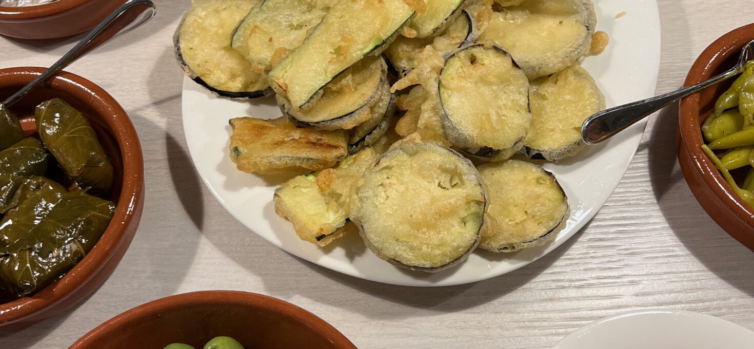Gebackene Zucchini & Aubergine