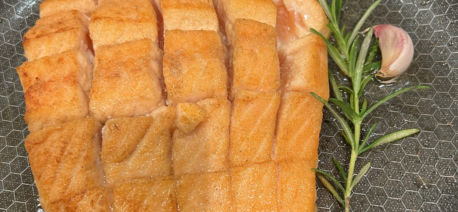 Gebratener Lachs