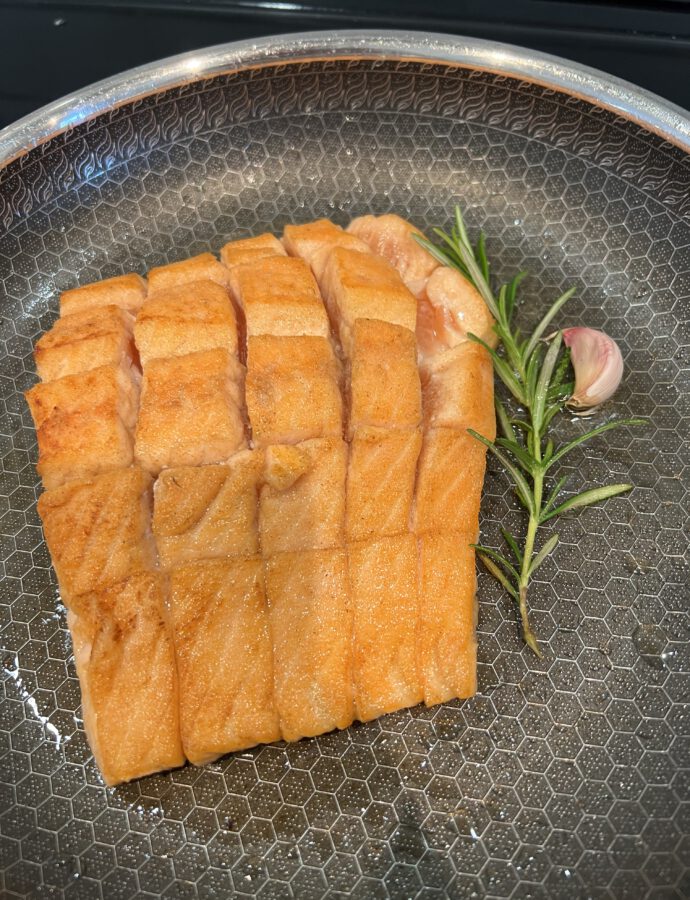 Gebratener Lachs
