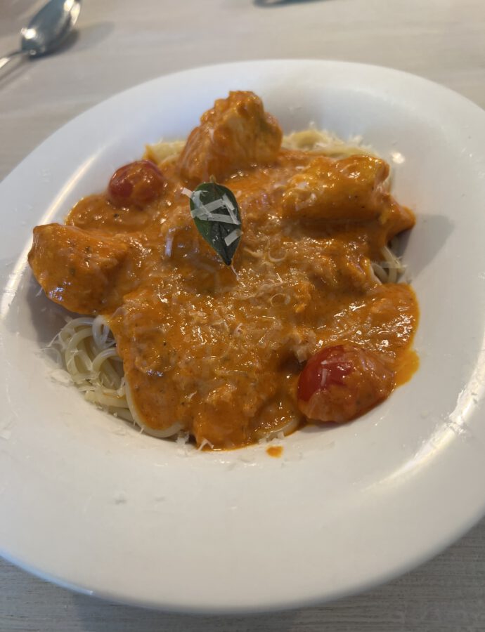 Pasta al salmone