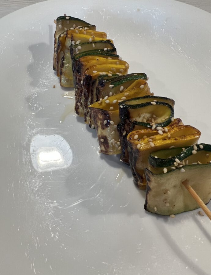 Zucchinispieß