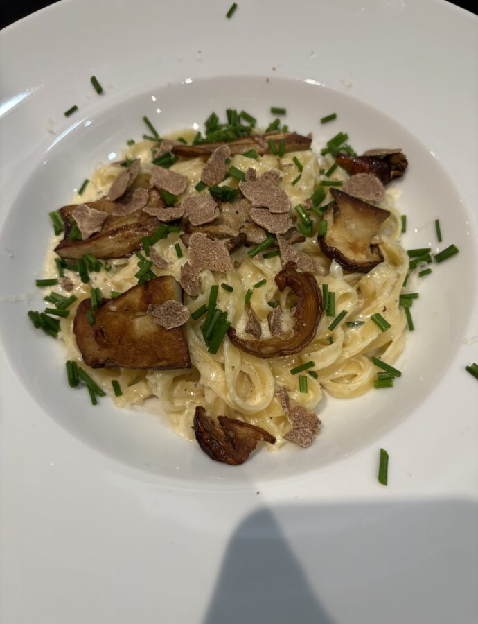 Pasta mit Steinpilzen