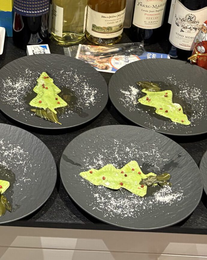 Weihnachtsravioli
