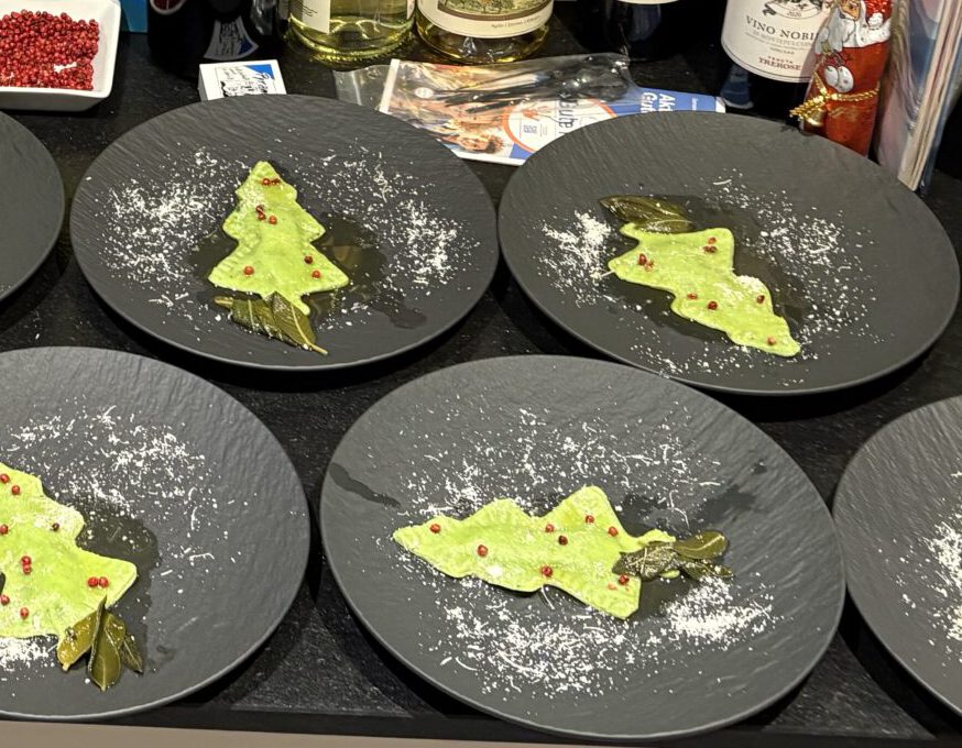 Weihnachtsravioli